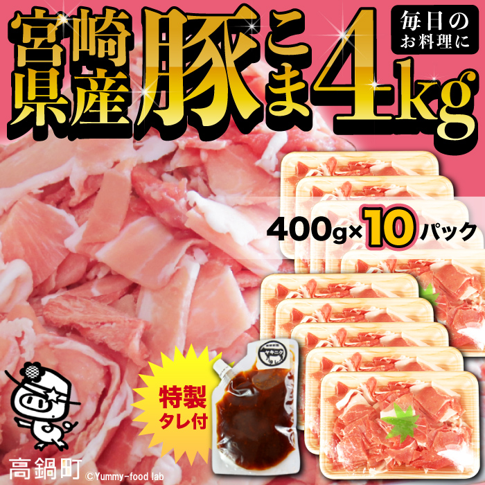 宮崎県産豚肉4kg