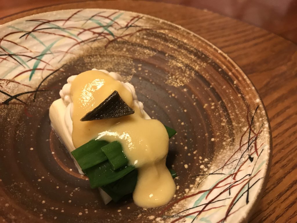 雲子酢味噌かけ