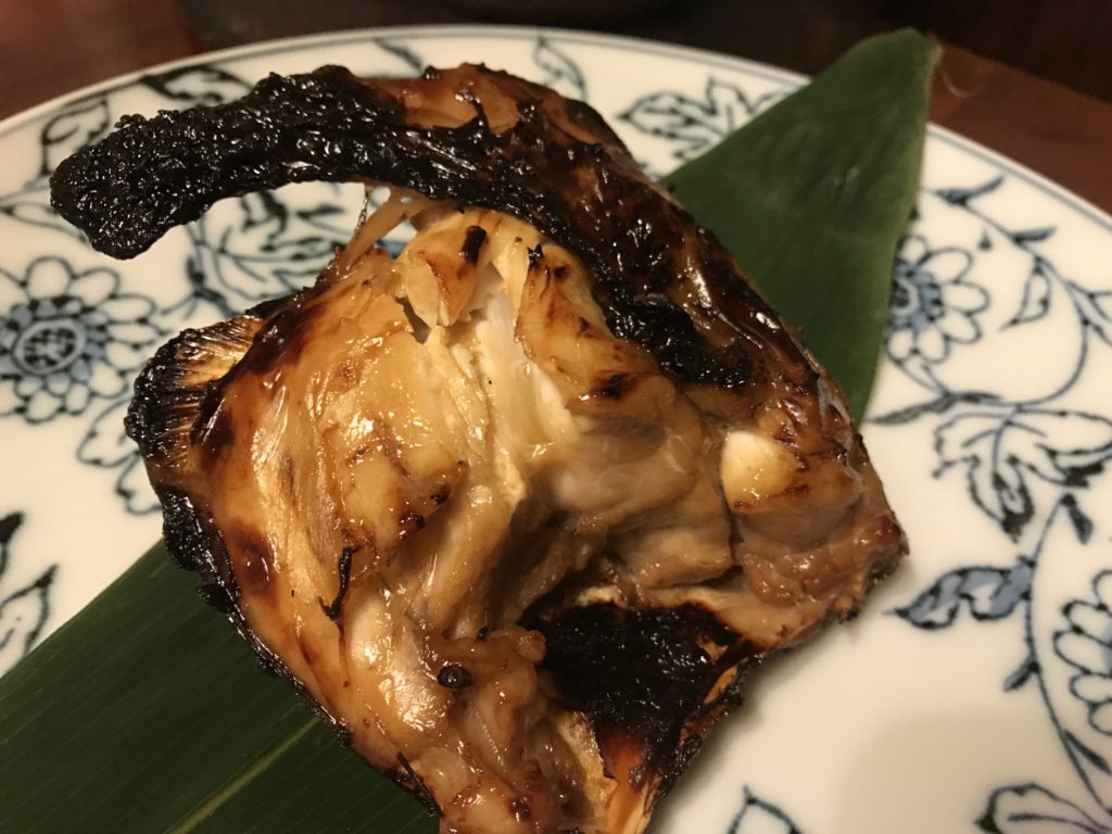 トラフグ兜柚焼き