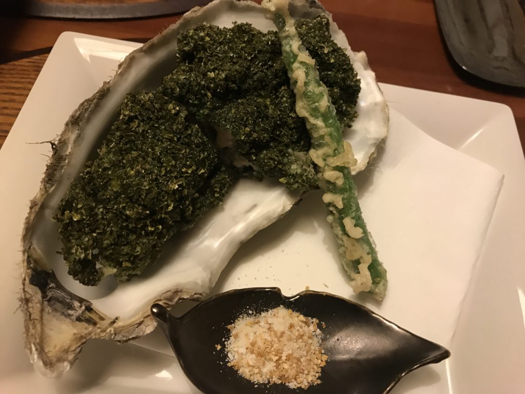 牡蠣磯部揚げ